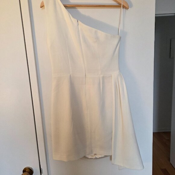 Iconic Glamour Short Dress - Pearl White - Picture 4 of 4